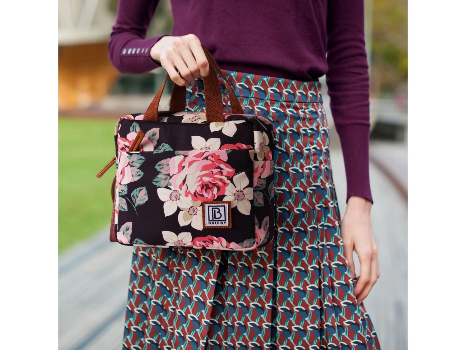 Merkloos Brisby Bloemetjes 4 Liter Koeltas 7 Merkloos Brisby Bloemetjes 4 Liter Koeltas - Afbeelding 5