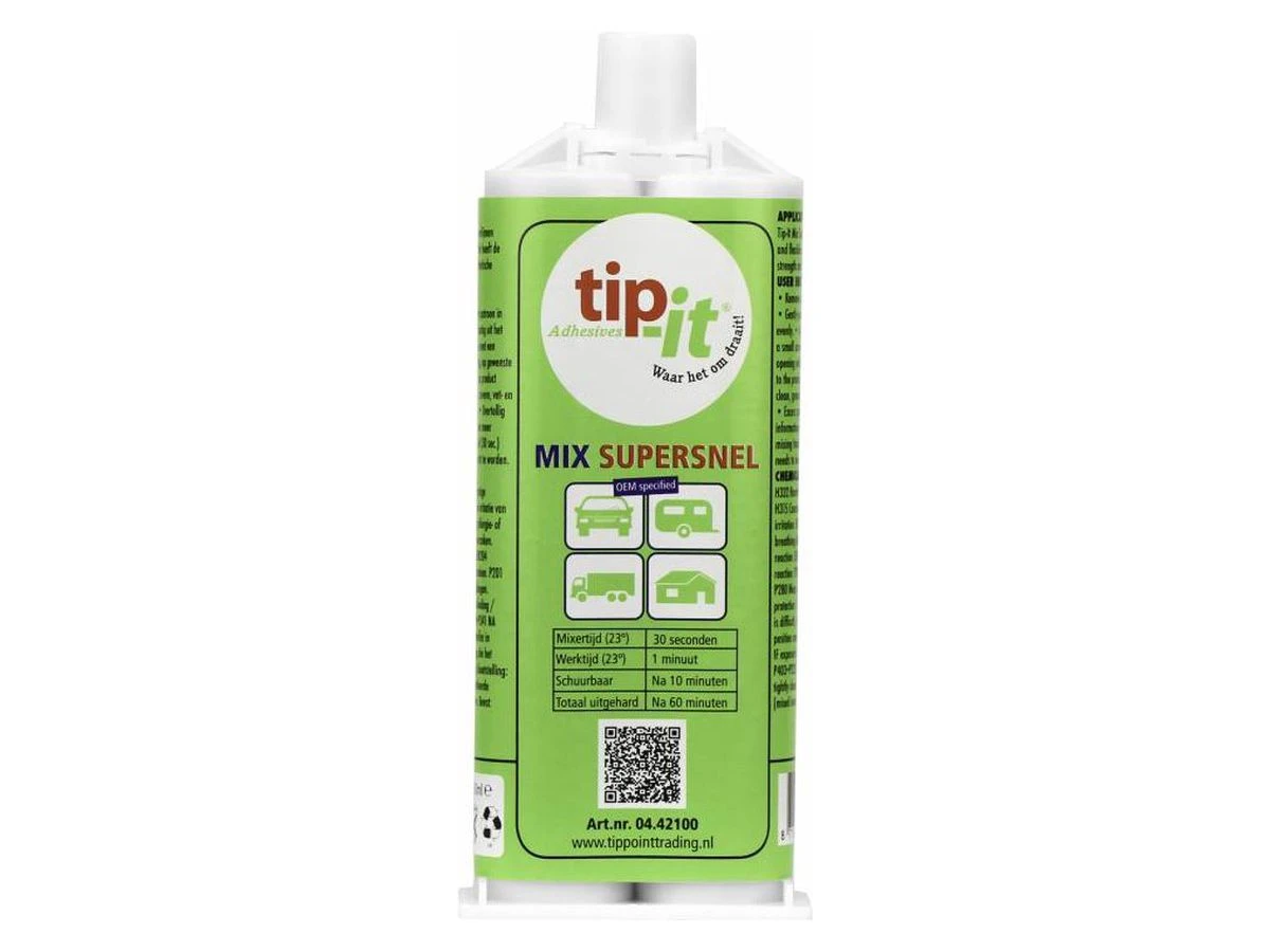 Tip-it Mix Supersnel Twee Componentenlijm 3 Tip-it Mix Supersnel Twee Componentenlijm