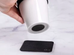 Silwy Porseleinen To-Go-Cup Met Zwarte Onderzetter -Buiten Kamperen aa863f2dde9099da