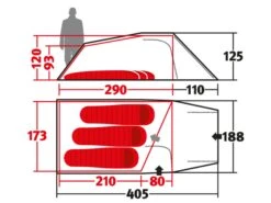 Wechsel Outpost 3 Tunneltent 12 Wechsel Outpost 3 Tunneltent -Buiten Kamperen abfaf7ab56faa64c