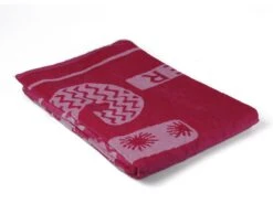 Merkloos PHLOX 90 X 160 Cm Strandlaken - Summer Fuchsia -Buiten Kamperen acf9d28884615309