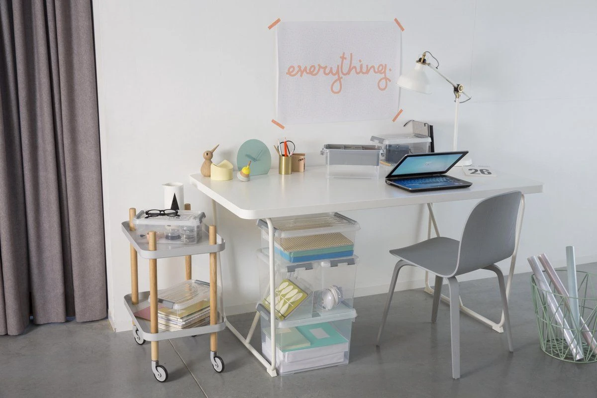 Curver Handy+ 35 Liter Opbergbox Met Deksel - 3 Stuks 6 Curver Handy+ 35 Liter Opbergbox Met Deksel - 3 Stuks - Afbeelding 4