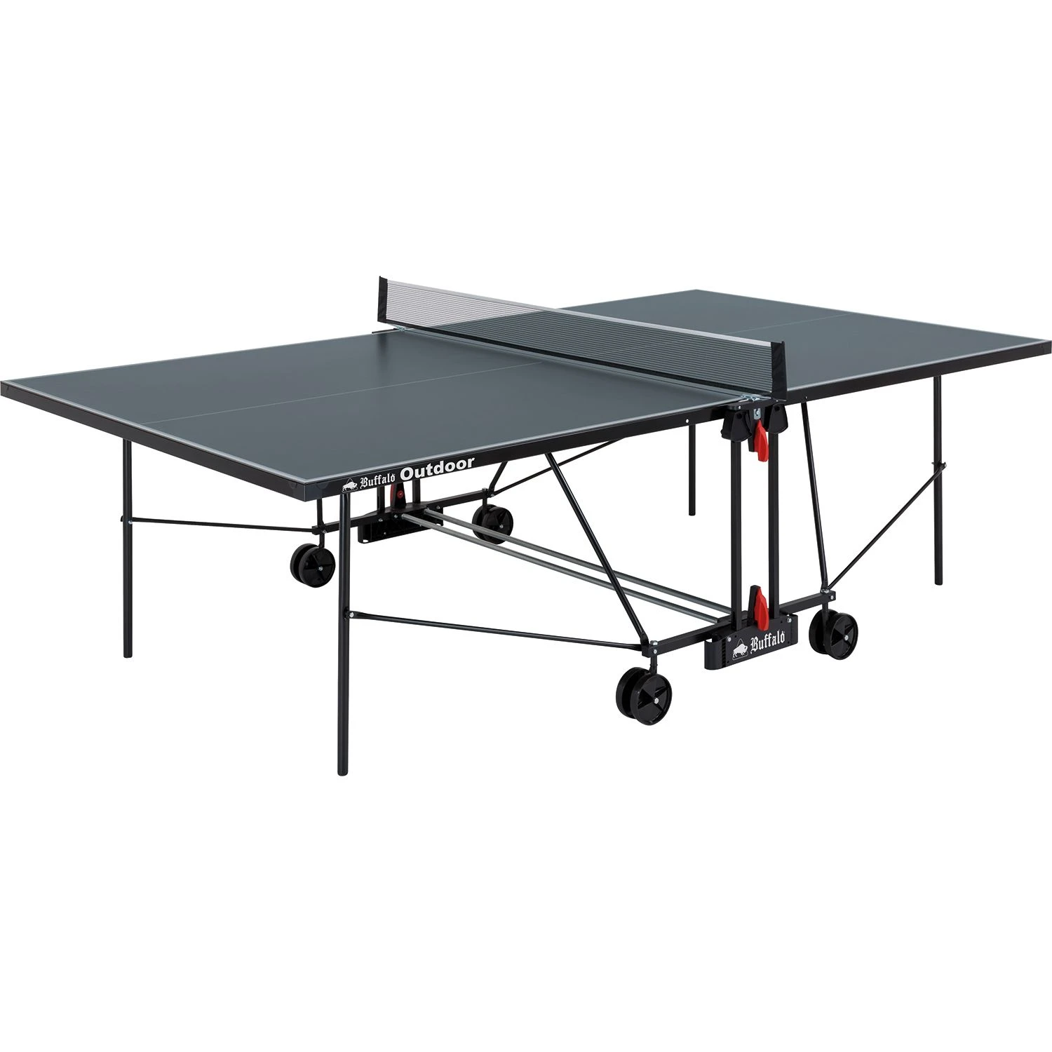 Merkloos Buffalo Basic Outdoor Tafeltennistafel - Grey 3 Merkloos Buffalo Basic Outdoor Tafeltennistafel - Grey
