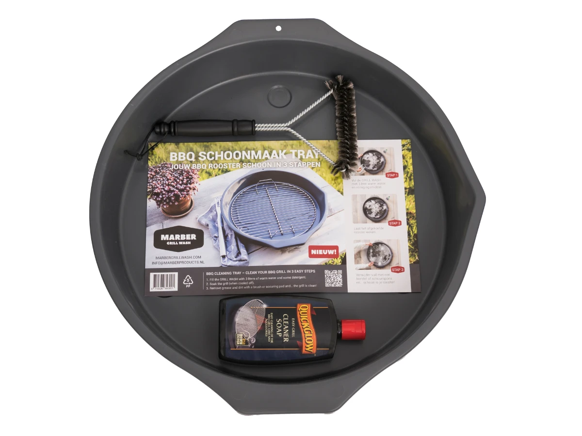 Merkloos Marber Grill Wash 1 BBQ Schoonmaakset 3 Merkloos Marber Grill Wash 1 BBQ Schoonmaakset