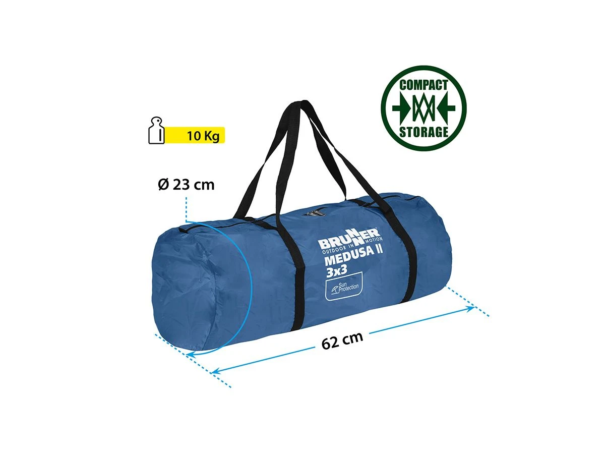 Brunner Medusa II C30 Paviljoen - 300 X 300 Cm 7 Brunner Medusa II C30 Paviljoen - 300 X 300 Cm - Afbeelding 5