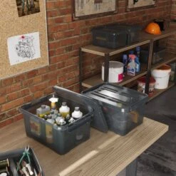 Curver Handy+ 15 Liter Opbergboxen - 4 Stuks -Buiten Kamperen b8fa7b91d146c2ff