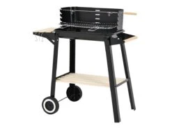 Rechthoekige Verrijdbare Kolenbarbecue -Buiten Kamperen barbecue rechthoekig half open 601689 2 ecommerce