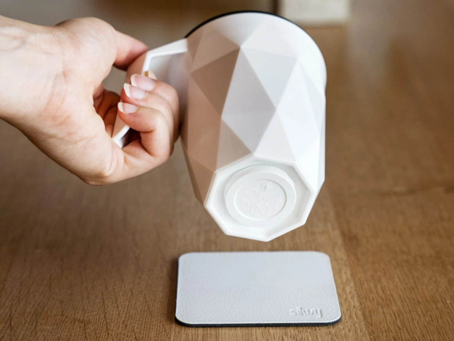 Silwy Magnetisch Koffiekop Met Nano-gel-pad En Deksel 6 Silwy Magnetisch Koffiekop Met Nano-gel-pad En Deksel - Afbeelding 4