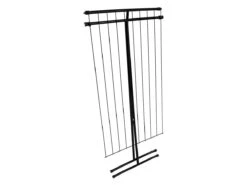 Bo-Camp Zwart Schaarmodel Droogrek -Buiten Kamperen bo camp 9 meter droogrek zwart5 ecommerce