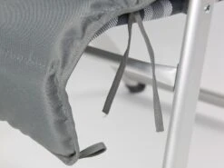 Bo-Camp Grey Universeel Gepolsterd Stoelkussen -Buiten Kamperen bo camp luxe stoelkussen 4 ecommerce ae58