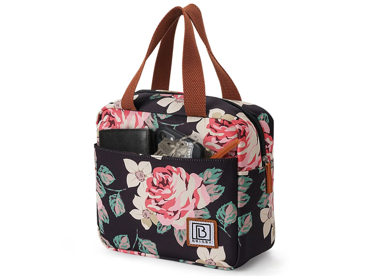 Merkloos Brisby Bloemetjes 4 Liter Koeltas 4 Merkloos Brisby Bloemetjes 4 Liter Koeltas - Afbeelding 2