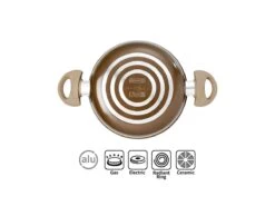 Brunner Chocolate 9+1 Pannenset - Ø 22 Cm 11 Brunner Chocolate 9+1 Pannenset - Ø 22 Cm -Buiten Kamperen c693e72825c1c078