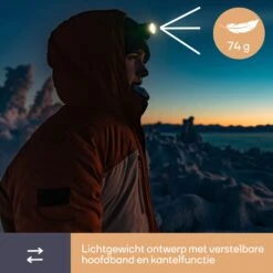 Merkloos Perel 1-leds Hoofdlamp - White -Buiten Kamperen c919075b589913a6