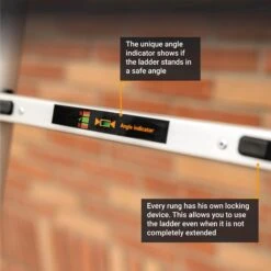 Batavia Giraffe Air 2,63 Meter Telescopische Ladder -Buiten Kamperen c9194cc8847241b6