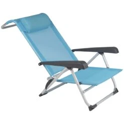 Bo-Camp Saint-Tropez Blue Strandstoel -Buiten Kamperen cac4ca9cd2e014eb