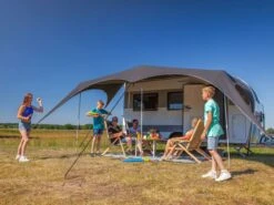 Campooz Trekking Caravanluifel 350 Cm - Zwart -Buiten Kamperen campooz trekking luifel zwart 5 ecommerce 4