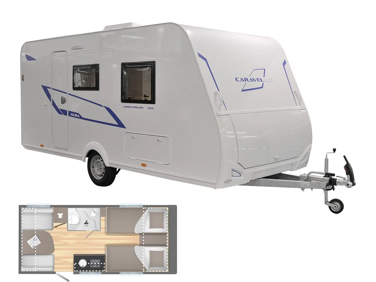 Caravelair 450 Alba Jubileum 2025 Caravan 3 Caravelair 450 Alba Jubileum 2025 Caravan