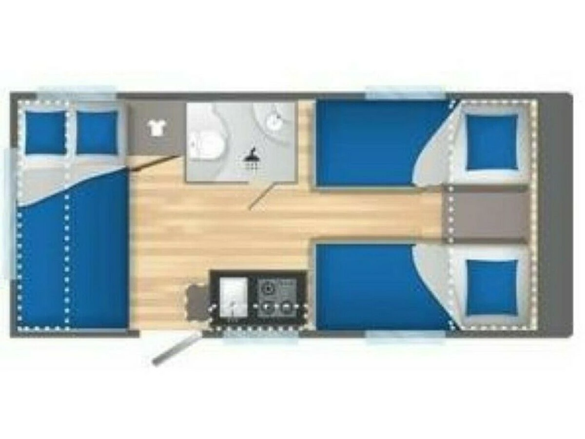 Caravelair 450 Alba Jubileum 2025 Caravan 4 Caravelair 450 Alba Jubileum 2025 Caravan - Afbeelding 2