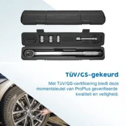 ProPlus Momentsleutel In Koffer - Meetbereik 40-210 Nm -Buiten Kamperen cdfdf7c87e99f1f2