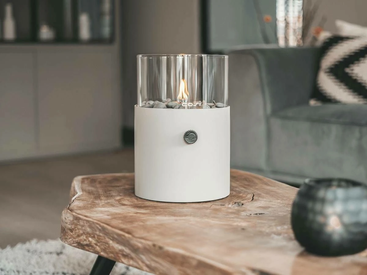 Cosi Fires Cosiscoop XL Gaslantaarn - Taupe 7 Cosi Fires Cosiscoop XL Gaslantaarn - Taupe - Afbeelding 5