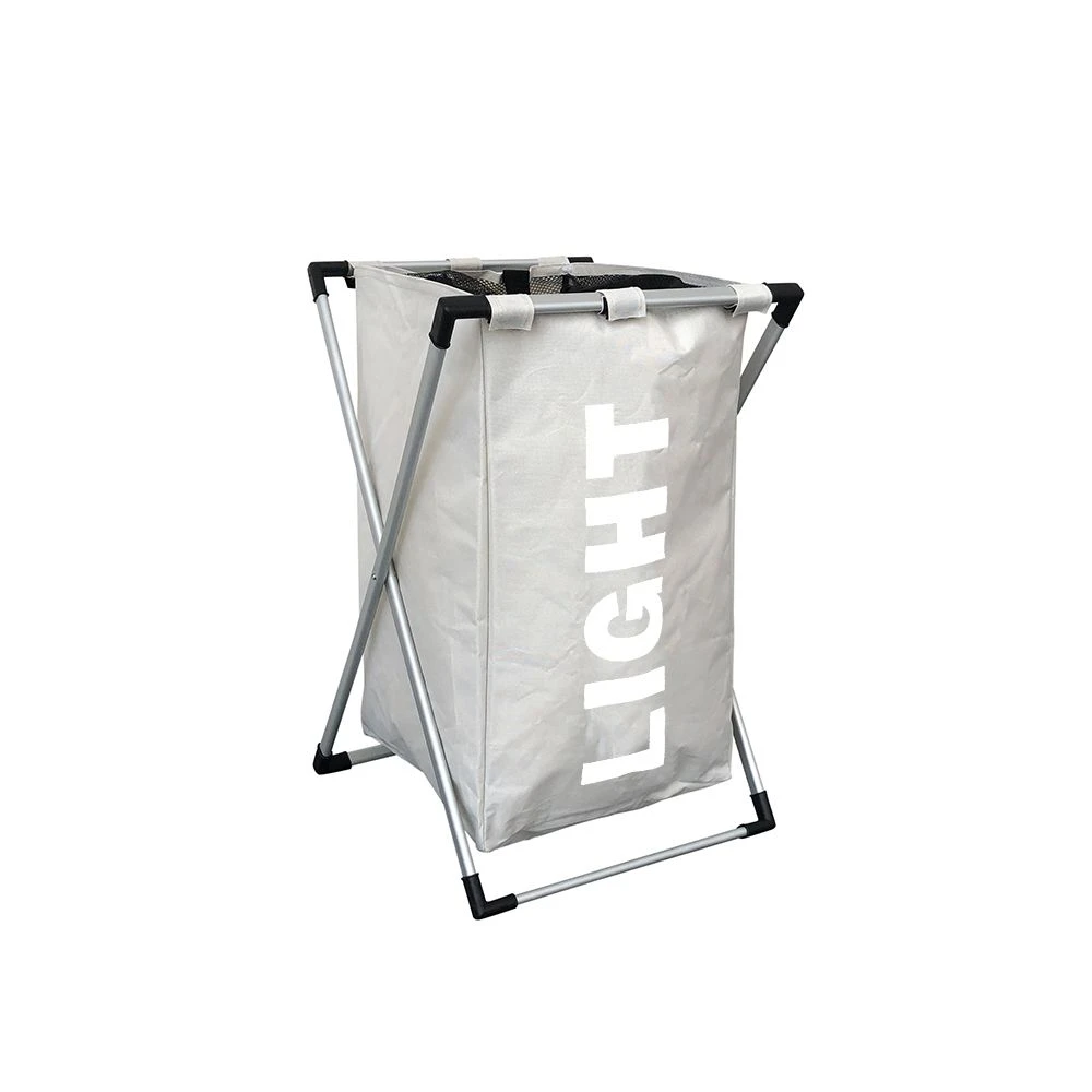 IVOL 1 Vak Wit Opvouwbare Wasmand 4 IVOL 1 Vak Wit Opvouwbare Wasmand - Afbeelding 2