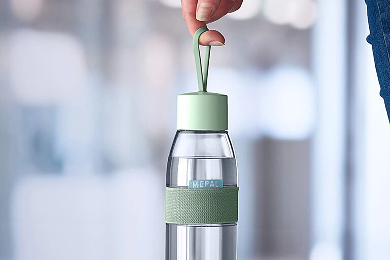 Mepal Ellipse 700 Ml Drinkfles - Nordic Blue 6 Mepal Ellipse 700 Ml Drinkfles - Nordic Blue - Afbeelding 4