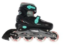 Merkloos Champz Black ABEC7 Hardboot Verstelbare Inline Skates 8 Merkloos Champz Black ABEC7 Hardboot Verstelbare Inline Skates -Buiten Kamperen d2107fef4fc01686
