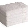 Merkloos PHLOX Supreme 16 X 21 Cm Set Van 6 Washandjes - Wit -Buiten Kamperen d33b6edb621ca10d