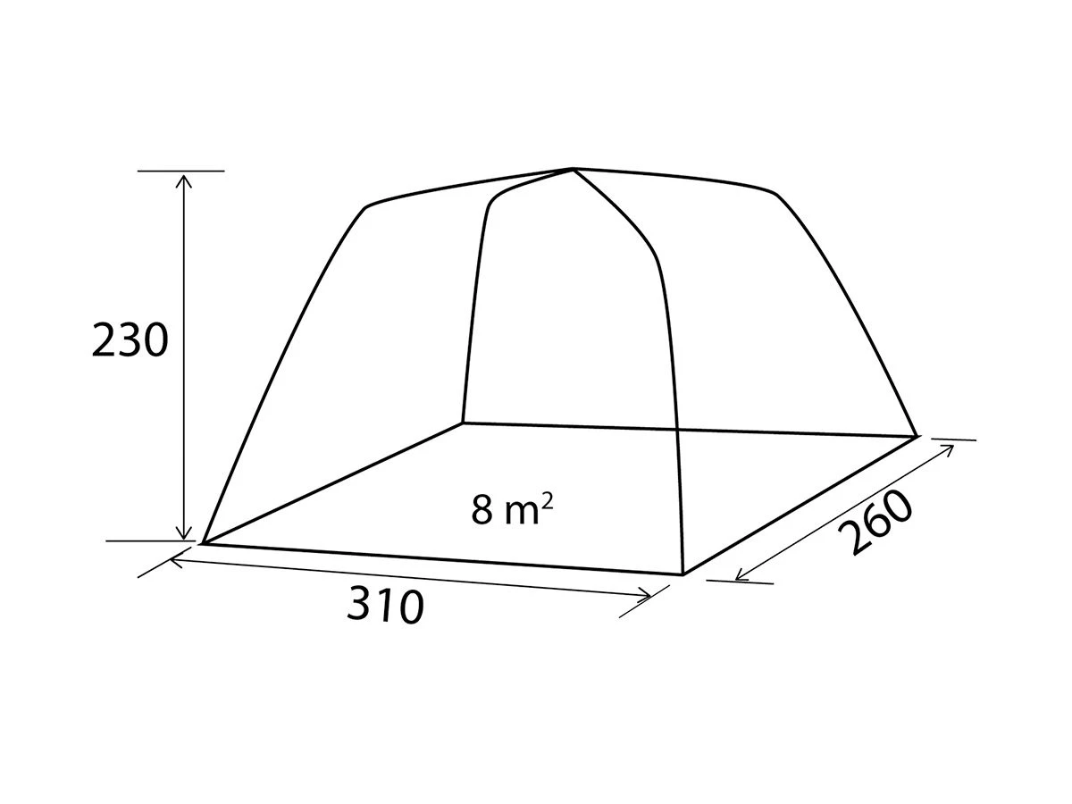 Brunner Trouper 2.0 Opblaasbare Bustent 7 Brunner Trouper 2.0 Opblaasbare Bustent - Afbeelding 5