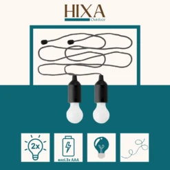 Orange85 Set Van 2 LED Campinglampen -Buiten Kamperen dc604d37ec2ab1cf