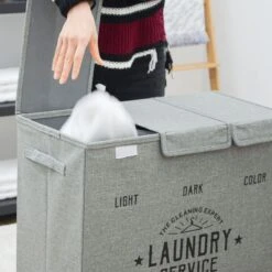 Merkloos DuneDesign 2 Vakken Wasmand - 84 Liter 12 Merkloos DuneDesign 2 Vakken Wasmand - 84 Liter -Buiten Kamperen dc9fc204fd40b839