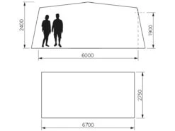 Dometic Residence AIR All-Season Maat 17 (1040 - 1065 Cm) Opblaasbare Caravanvoortent -Buiten Kamperen dometic residence air all season 17 ecommerce