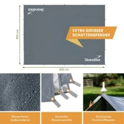 Skandika 5 X 3 Meter Schaduwdoek Met Telescopische Palen 12 Skandika 5 X 3 Meter Schaduwdoek Met Telescopische Palen -Buiten Kamperen e0f20c07dff8f525