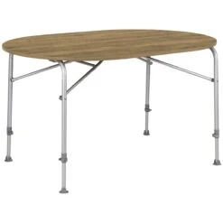 Bo-Camp Feather Oval 130 X 90 Tafel -Buiten Kamperen ec5d182c8fc82f69