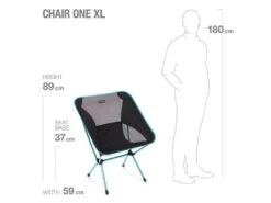 Helinox Chair One XL Stoel - Black -Buiten Kamperen ed788cb314d1351a