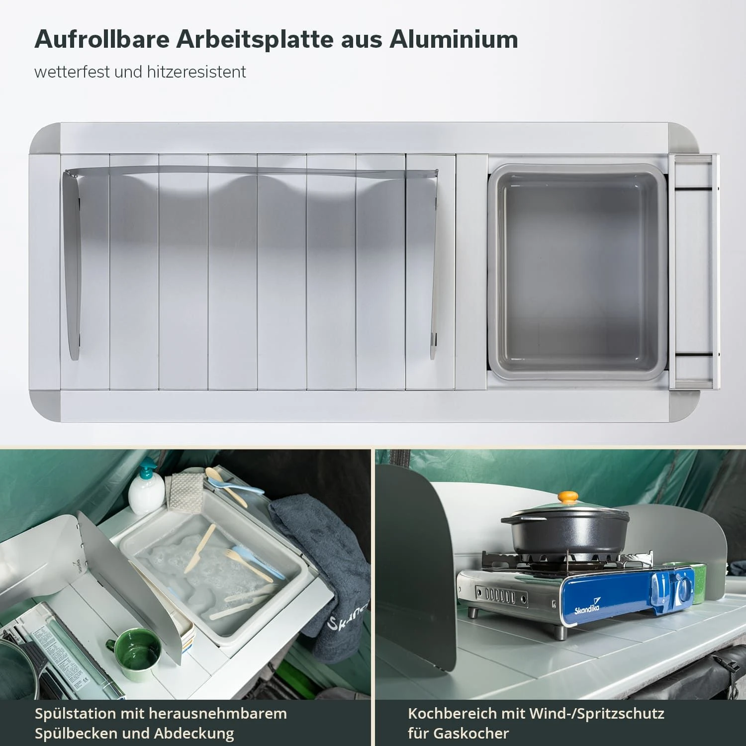 Skandika Ruoka Campingkeuken 5 Skandika Ruoka Campingkeuken - Afbeelding 3