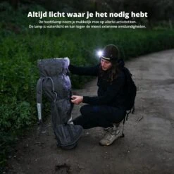 FlinQ Oplaadbare LED Hoofdlamp 13 FlinQ Oplaadbare LED Hoofdlamp -Buiten Kamperen f612a02b7697f1fa