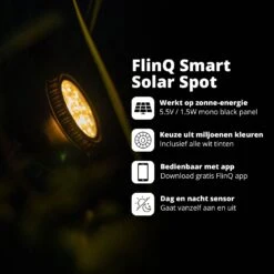 FlinQ Smart Camping Solar Spot -Buiten Kamperen f7d331d2ba8d9655