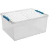 Sunware Q-line 120 Liter Opbergbox - Blue -Buiten Kamperen fabede9622ae6f6a