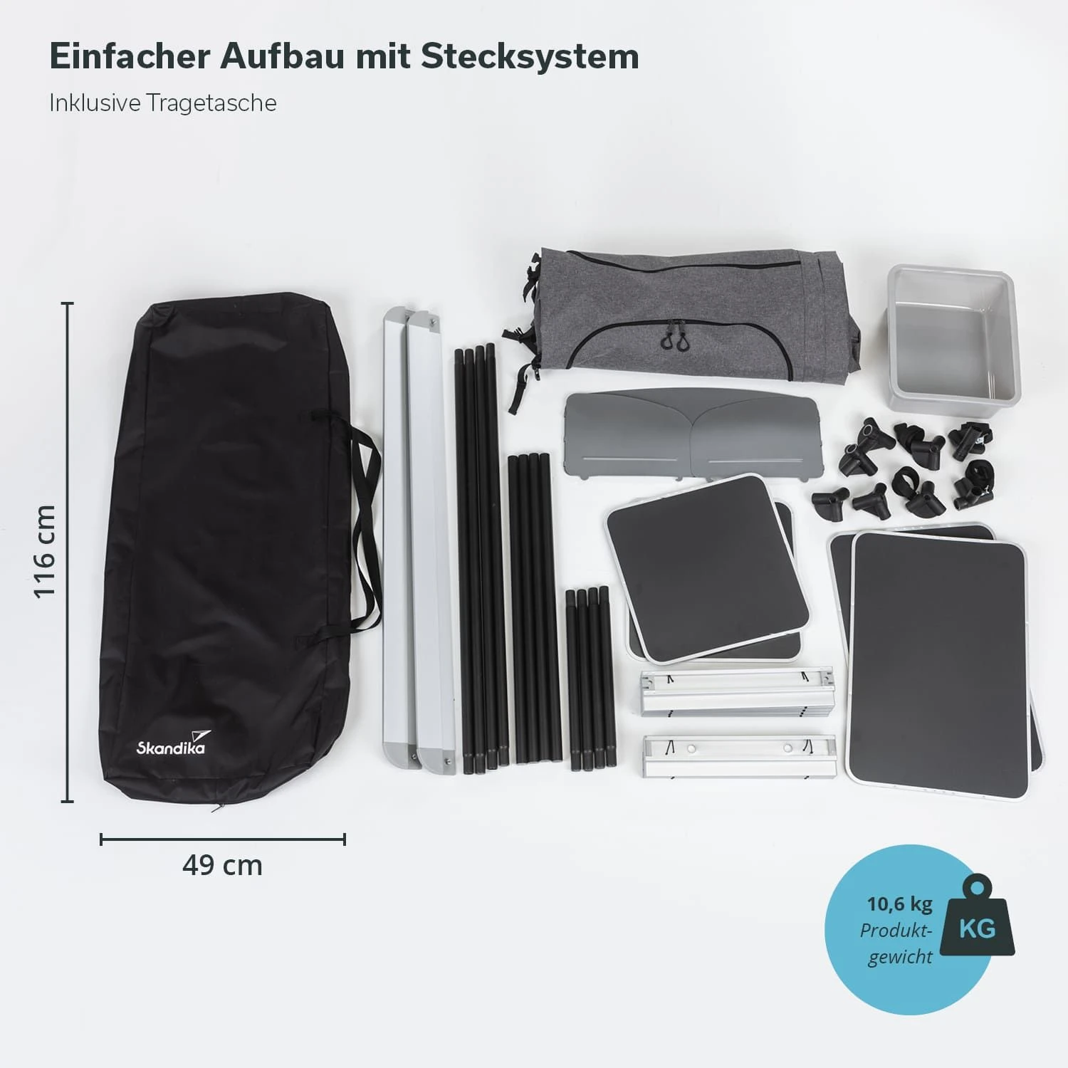 Skandika Ruoka Campingkeuken 8 Skandika Ruoka Campingkeuken - Afbeelding 6