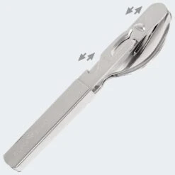 Black Snake 7-delig Roestvrijstalen Campingservies -Buiten Kamperen fe5963f474dc4965