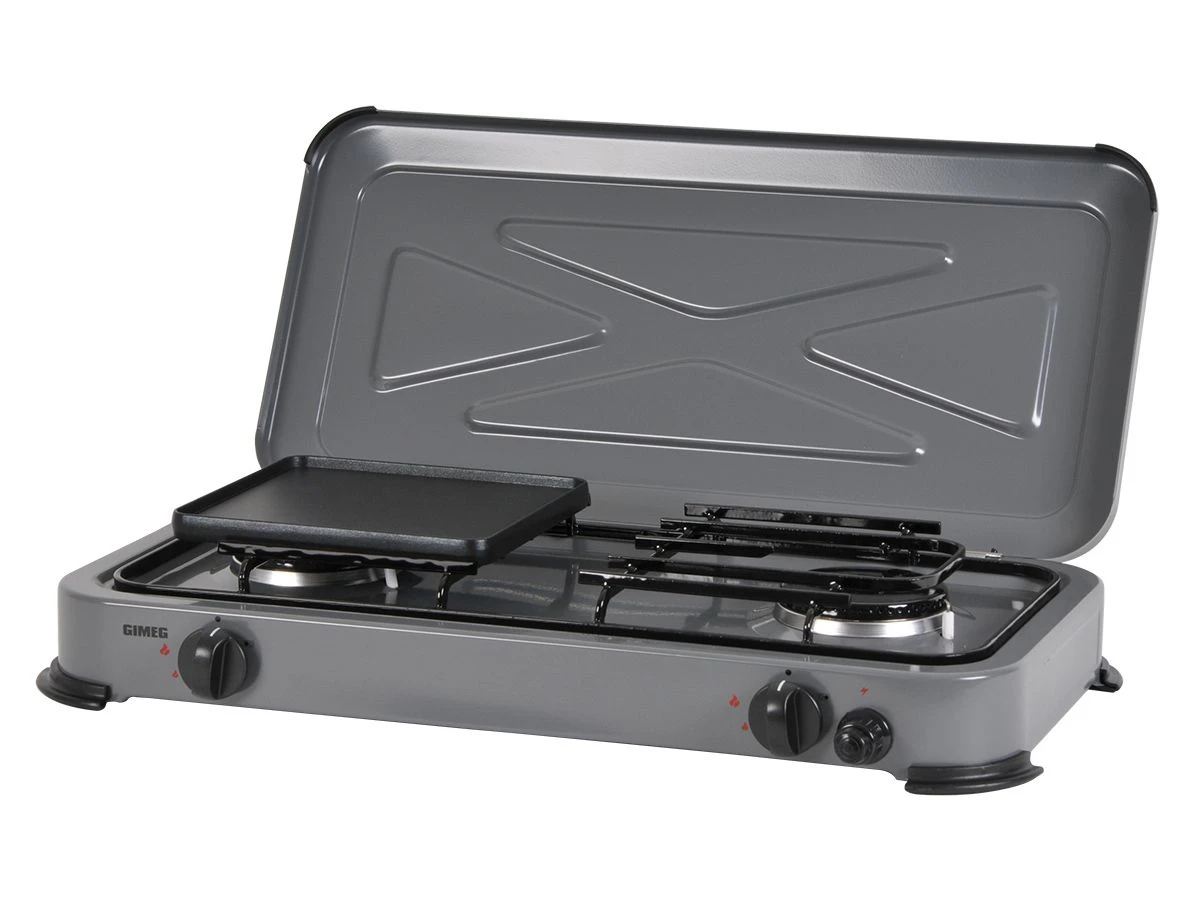 Gimeg DuoGrill 2-pits Kooktoestel 5 Gimeg DuoGrill 2-pits Kooktoestel - Afbeelding 3