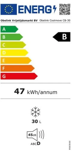 Obelink Coolmove 30 Compressor Koelbox 23 Obelink Coolmove 30 Compressor Koelbox -Buiten Kamperen label coolmove 30 ecommerce