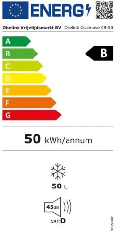 Obelink Coolmove 50 Compressor Koelbox -Buiten Kamperen label coolmove 50 ecommerce