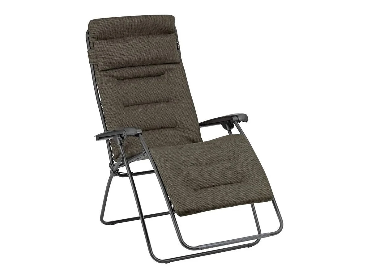 Lafuma RSX CLIP XL Aircomfort Taupe Relaxstoel 3 Lafuma RSX CLIP XL Aircomfort Taupe Relaxstoel