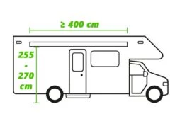 Obelink Castello 390 Easy Air Connected (255 - 270 Cm) Caravan En Camper Voortent -Buiten Kamperen luifellengte 400 cm 255 270 cm ecommerce