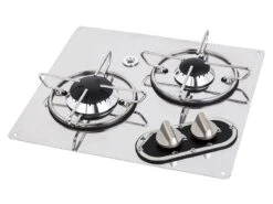 Navy Load 2 Pits 35 X 32 RVS Gaskookplaat