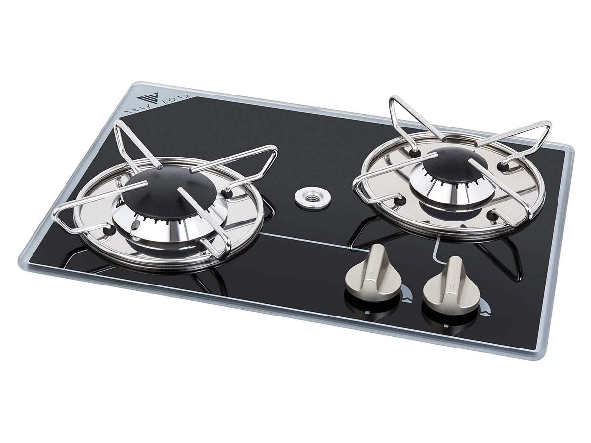 Navy Load 2 Pits 38 X 28 Glazen Gaskookplaat 3 Navy Load 2 Pits 38 X 28 Glazen Gaskookplaat