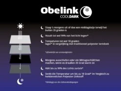 Obelink Aero CoolDark Pop-up Tent -Buiten Kamperen obelink cooldarksite1 ecommerce 4