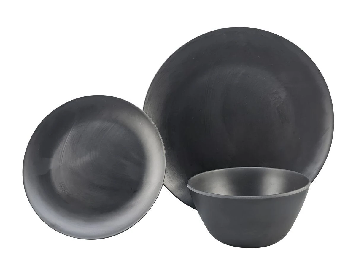 Obelink Matt Black Serviesset - 12-delig 3 Obelink Matt Black Serviesset - 12-delig